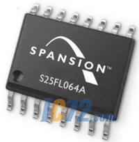 ic72新闻中心---Spansion推出64Mb串行闪存