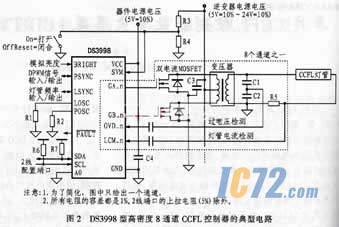 ic72技术资料--单片机CCFL控制器改善大屏幕LCD TV图像