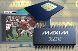 Maxim推出低成本智能卡接口DS8313