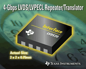 ic72 新闻中心--高速LVDS与LVPECL中继器/转换器