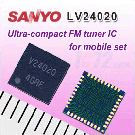 ic72 新闻中心--三洋Easy Radio IC系列-LV24020LP