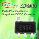 ic72 新闻中心－－AP1604 PWM/PFM双模降压式电压转换器