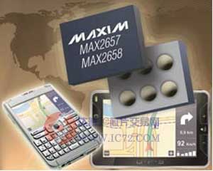 Maxim推出微型LNA，有效改善GPS接收灵敏度
