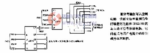 振铃传输及写入控制电路图