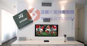 意法半导体针对新兴市场提升机顶盒芯片功能 