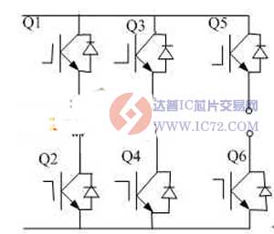 基于tms320f2812 dsp控制器的电动电路图