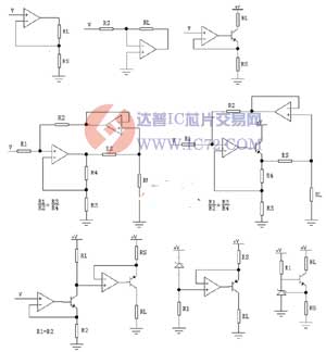 几种VI转换和恒流源电路图的比较电路图