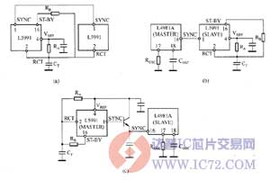 L5991的主从工作状态实例电路图