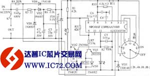 墨西哥光控定时开关电路图