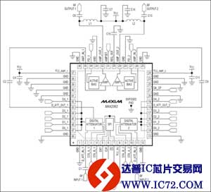 MAX2063典型应用电路