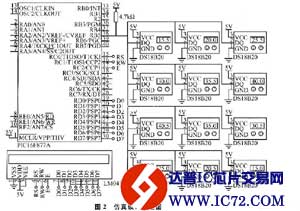 温度传感器DSl8B20在Proteus中的仿真