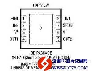 LT6350 - 低噪声、单端至差分转换器 / ADC 驱动器