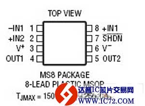 LT6350 - 低噪声、单端至差分转换器 / ADC 驱动器