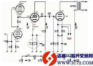 用6sn7 6f6 845制作的优质功放电路