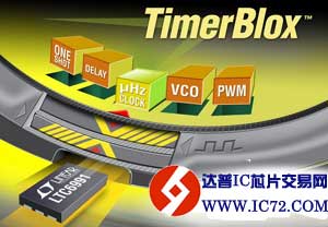 低频时钟芯片支持从1ms至9.5小时的长持续时间定时