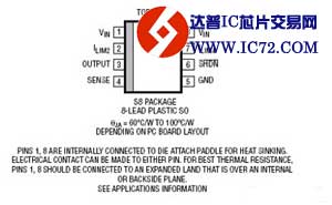 LT1175 - 500mA、低压差、微功率负稳压器