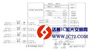 基于ARM9处理器S3C2410的数字多路语音记录器