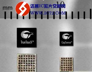 赛普拉斯推出最小封装的CapSense? 和TrueTouch?控制器 