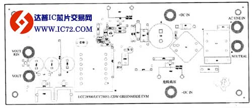 UCC28600组成的QR模式PWM后级电路