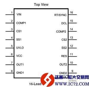 高压输入双交互式电流型PWM控制器-LM5032