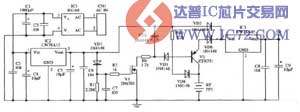 LW78A12控制的瞬时备用的5V电源的应用电路图