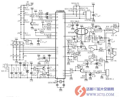 利用TGS4160传感器设计的实用AM－4模块电路原理图