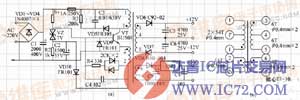 简易自激式开关电源电路（适用于小功率仪器设备）