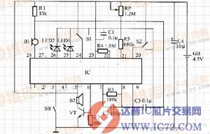 利用SS1002构成的鹦鹉学舌玩具控制器