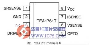 开关电源同步整流控制器—TEA1761T和TEA1762T