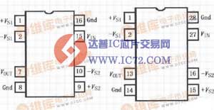 精密隔离放大器ISO122/124引脚图