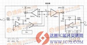 精密隔离放大器ISO122/124引脚图