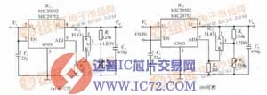 MIC29502／MIC29752构成的输出精度得到改善的稳压器电路