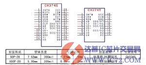 USB总线接口芯片CH374介绍