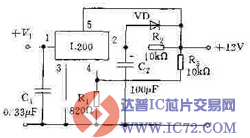 L200构成电源中的软启动电路图