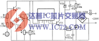 利用KD9300构成的光控、触摸延时照明控制器电路图