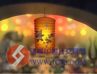中国风格的LED灯笼 功夫熊猫的最爱