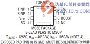 LTC4446：N沟道MOSFET驱动器