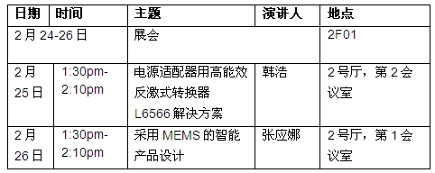 ST在IIC-China上展示可持续发展技术