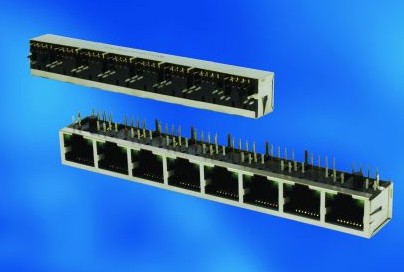 FCI为GPON系统引进RJ451X8模块插座[图文] 