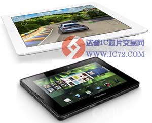 iPad 2挑战黑莓PlayBook 到底鹿死谁手？