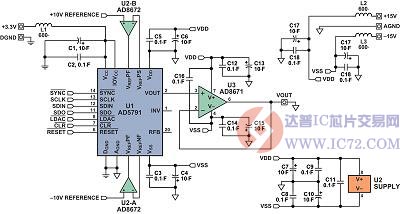 5791及所需的放大器 www.ic72.com