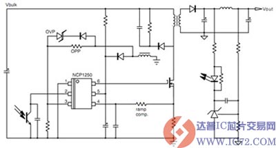 NCP1250典型应用示例 WWW.IC72.COM