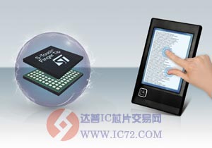 ST全新FingerTip技术可在10英寸屏幕上实现多点控制 WWW.IC72.COM
