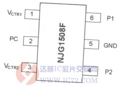 NJG1508F是SPDT开关吗？www.ic72.com