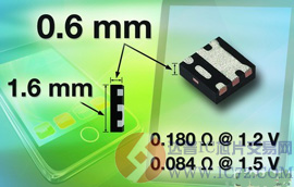 Vishay推出最低导通电阻P沟道功率MOSFET www.ic72.com