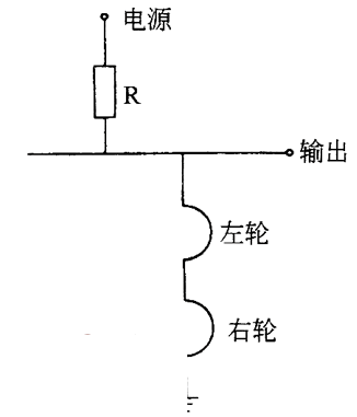 磨损检测传感器工作电路