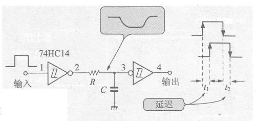 积极使用RC的延迟电路