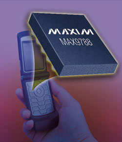 美信单声道G类放大器MAX9788用于压电扬声器设计